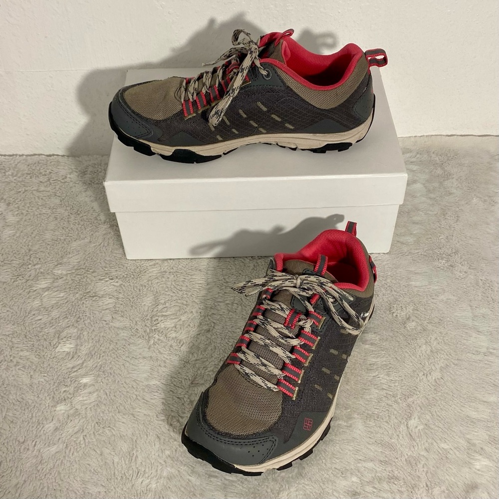 Columbia Conspiracy Razor Hiking Shoes Women’s Size 6 Gray